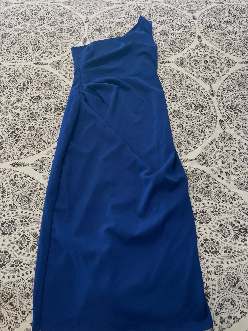 Windsor One-Shoulder Royal Blue Evening Dress
